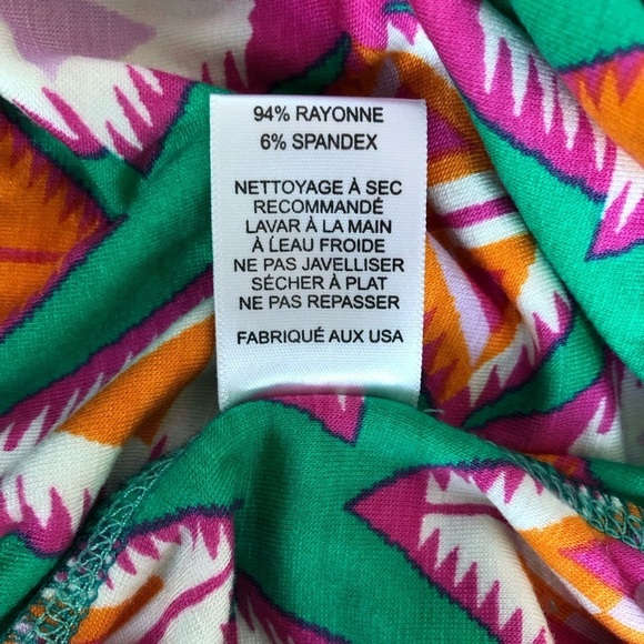 Michael Lauren Jude Shorts Multicolored Geometric Print Large - Picture 2 of 10